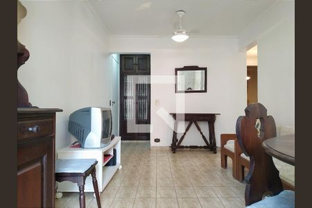 Sala de apartamento para alugar com 2 quartos, 70m² em Centro, Guarujá