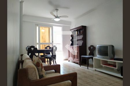 Sala de apartamento para alugar com 2 quartos, 70m² em Centro, Guarujá