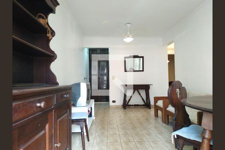 Sala de apartamento para alugar com 2 quartos, 70m² em Centro, Guarujá