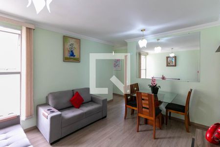 Sala de apartamento para alugar com 3 quartos, 68m² em Ipiranga, Belo Horizonte