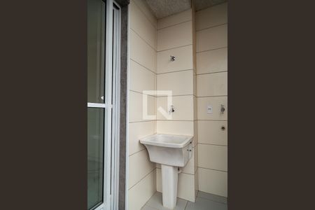 Varanda e Área de Serviço de kitnet/studio para alugar com 1 quarto, 30m² em Vila Campestre, São Paulo