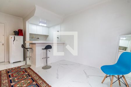 Sala de apartamento à venda com 1 quarto, 52m² em Jardim Paulista, São Paulo