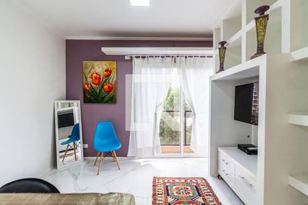 Sala de apartamento à venda com 1 quarto, 52m² em Jardim Paulista, São Paulo