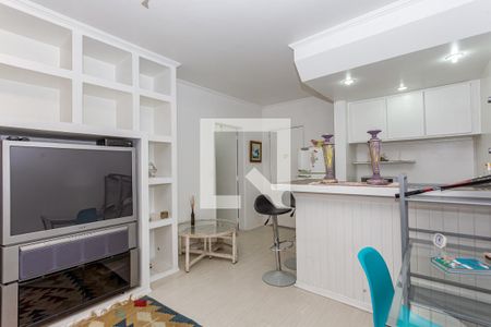 Sala/Cozinha de apartamento para alugar com 1 quarto, 45m² em Jardim Paulista, São Paulo