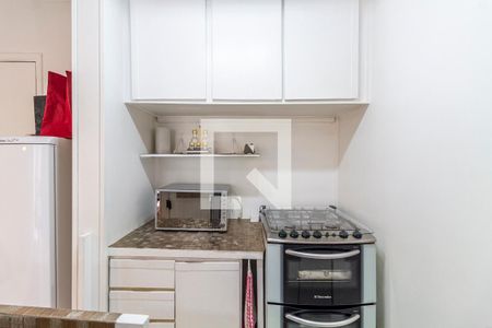 Cozinha de apartamento à venda com 1 quarto, 52m² em Jardim Paulista, São Paulo