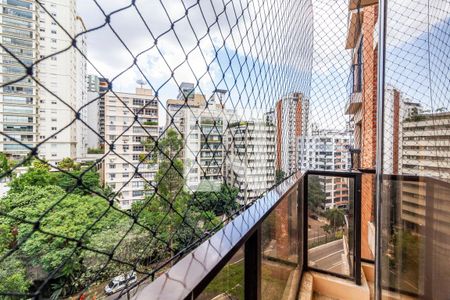 Varanda de apartamento à venda com 1 quarto, 52m² em Jardim Paulista, São Paulo