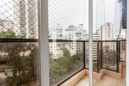 Varanda de apartamento para alugar com 1 quarto, 45m² em Jardim Paulista, São Paulo