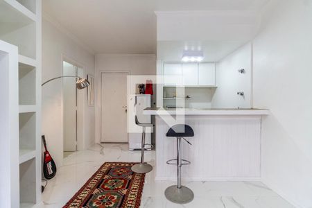 Sala de apartamento à venda com 1 quarto, 52m² em Jardim Paulista, São Paulo