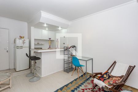 Sala/Cozinha de apartamento para alugar com 1 quarto, 45m² em Jardim Paulista, São Paulo