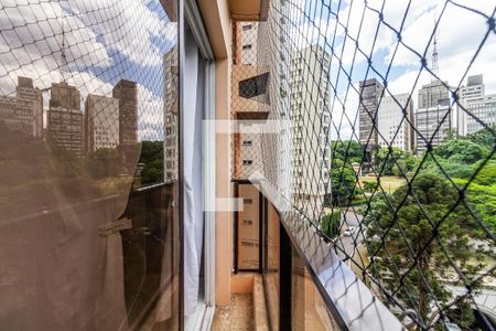 Varanda de apartamento à venda com 1 quarto, 52m² em Jardim Paulista, São Paulo