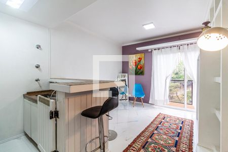 Sala de apartamento à venda com 1 quarto, 52m² em Jardim Paulista, São Paulo