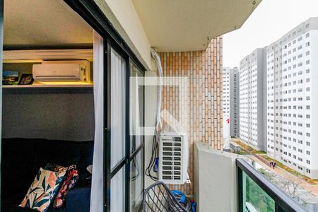 Varanda de apartamento à venda com 2 quartos, 63m² em Jardim Promissão, São Paulo