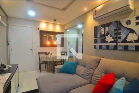 Sala de apartamento para alugar com 2 quartos, 55m² em Marechal Rondon, Canoas