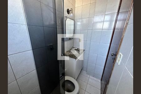 Banheiro da Suíte de apartamento para alugar com 3 quartos, 80m² em Funcionários, Belo Horizonte