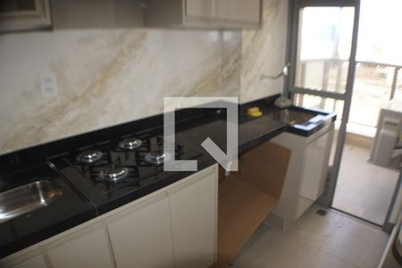 Cozinha de apartamento para alugar com 1 quarto, 50m² em Alto da Boa Vista, Ribeirão Preto