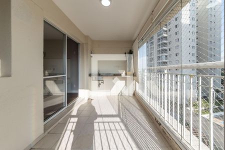 Varanda de apartamento à venda com 2 quartos, 80m² em Vila Brasílio Machado, São Paulo