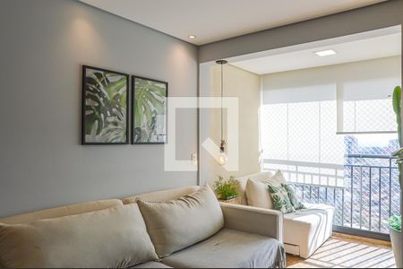 Sala de apartamento para alugar com 2 quartos, 54m² em Jardim Olavo Bilac, São Bernardo do Campo