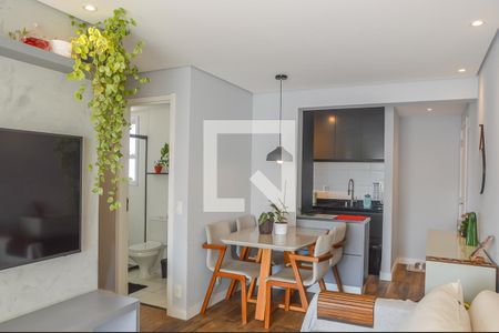 Sala de apartamento para alugar com 2 quartos, 54m² em Jardim Olavo Bilac, São Bernardo do Campo