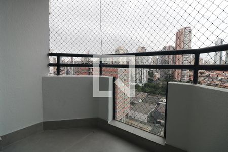 varanda de apartamento para alugar com 3 quartos, 90m² em Vila Regente Feijó, São Paulo