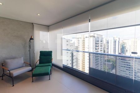 Varanda de apartamento para alugar com 1 quarto, 73m² em Cerqueira César, São Paulo