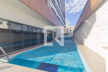 Piscina de kitnet/studio para alugar com 1 quarto, 27m² em Juvevê, Curitiba