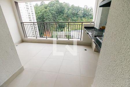 Varanda da Sala de apartamento para alugar com 3 quartos, 84m² em Vila Andrade, São Paulo