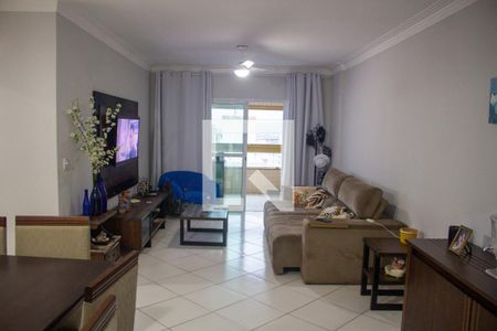 Sala de apartamento para alugar com 3 quartos, 122m² em Vila Caiçara, Praia Grande