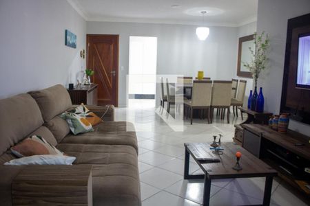 Sala de apartamento para alugar com 3 quartos, 122m² em Vila Caiçara, Praia Grande