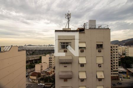 Vista da Suíte de apartamento à venda com 2 quartos, 78m² em Maracanã, Rio de Janeiro