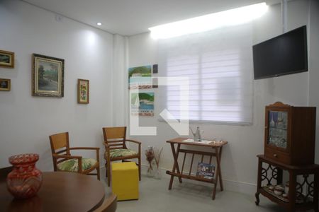 Sala de apartamento para alugar com 1 quarto, 40m² em Aparecida, Santos