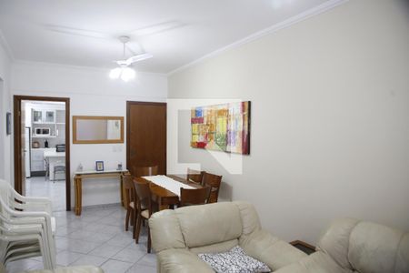 Sala de apartamento para alugar com 2 quartos, 83m² em Ocian, Praia Grande