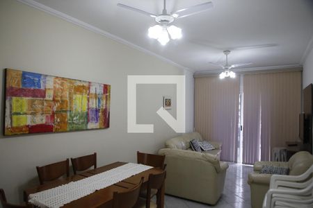 Sala de apartamento para alugar com 2 quartos, 83m² em Ocian, Praia Grande