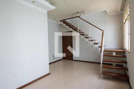 Sala de apartamento à venda com 4 quartos, 190m² em Nova Suíssa, Belo Horizonte