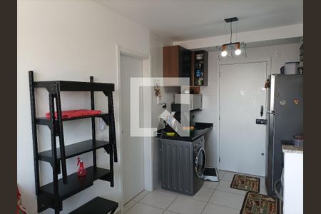 Sala/Cozinha/lavandeira de apartamento à venda com 1 quarto, 27m² em Jardim Planalto, São Paulo