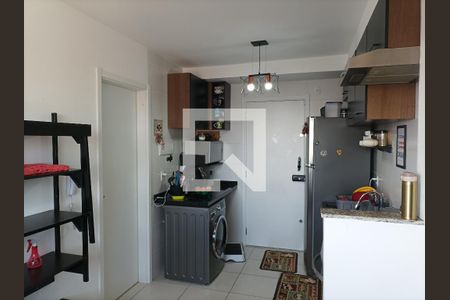 Sala/Cozinha/lavandeira de apartamento à venda com 1 quarto, 27m² em Jardim Planalto, São Paulo