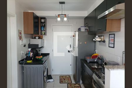 Sala/Cozinha/lavandeira de apartamento para alugar com 1 quarto, 27m² em Jardim Planalto, São Paulo