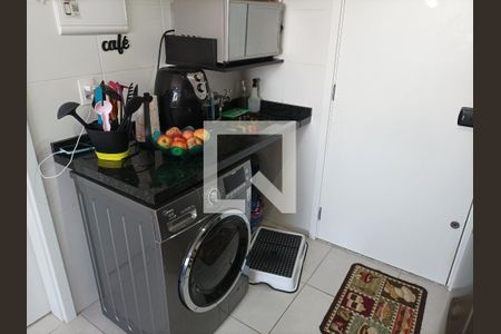 Sala/Cozinha/lavandeira de apartamento à venda com 1 quarto, 27m² em Jardim Planalto, São Paulo