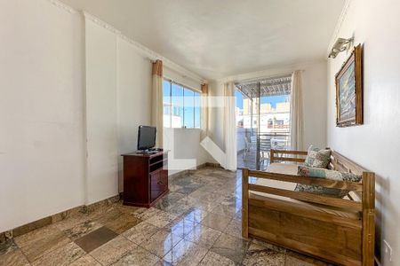 Sala de apartamento para alugar com 2 quartos, 150m² em Balneário Cidade Atlântica, Guarujá
