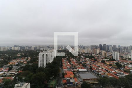 Vista da Sacada de apartamento à venda com 1 quarto, 24m² em Santo Amaro, São Paulo