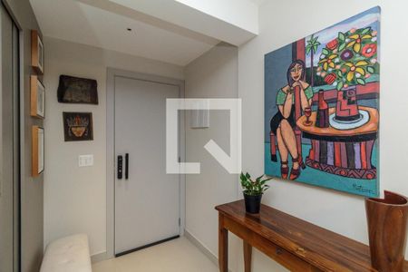 Hall de entrada de apartamento à venda com 1 quarto, 76m² em Centro Capital, São Paulo