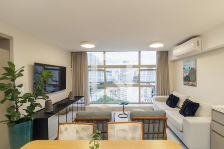 Sala de apartamento para alugar com 1 quarto, 76m² em Centro Capital, São Paulo