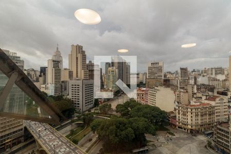 Vista da Sala de apartamento à venda com 1 quarto, 76m² em Centro Capital, São Paulo