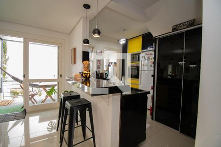 cozinha de casa à venda com 3 quartos, 122m² em Santo Andre, São Leopoldo
