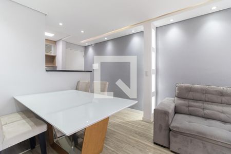 Sala de apartamento para alugar com 2 quartos, 47m² em Taboão, São Paulo