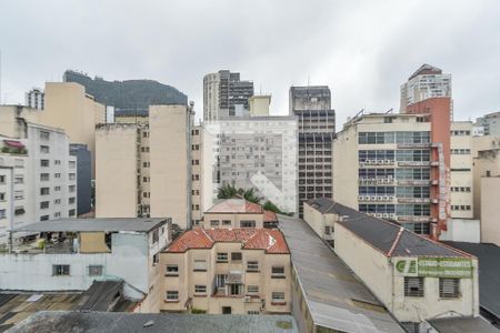 Vista do Quarto de kitnet/studio à venda com 1 quarto, 33m² em Higienópolis, São Paulo