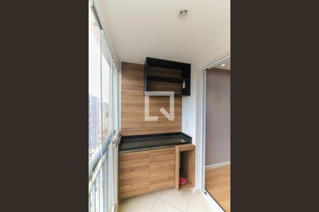 Varanda da Sala de apartamento para alugar com 2 quartos, 48m² em Vila Andrade, São Paulo