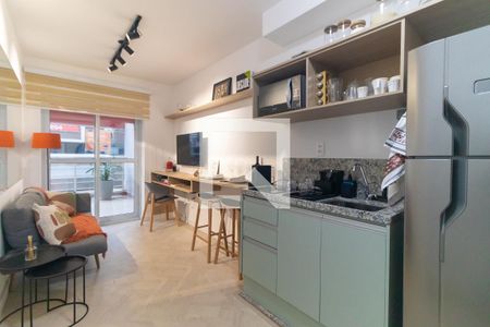 Apartamento para alugar com 45m², 1 quarto e sem vagaSala e Cozinha