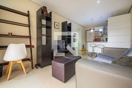 Sala/Cozinha de apartamento à venda com 1 quarto, 43m² em Paraíso, São Paulo