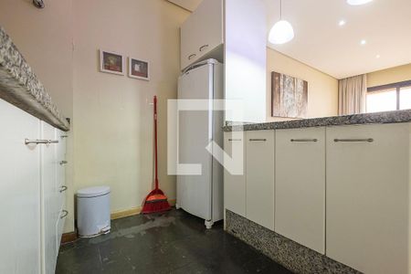 Sala/Cozinha de apartamento à venda com 1 quarto, 43m² em Paraíso, São Paulo