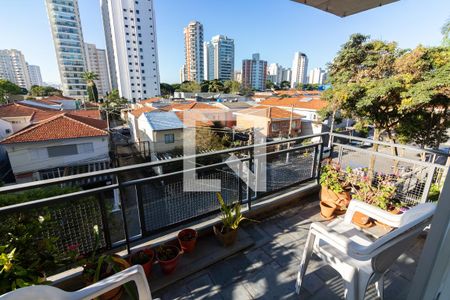 Varanda de apartamento à venda com 3 quartos, 143m² em Vila Congonhas, São Paulo